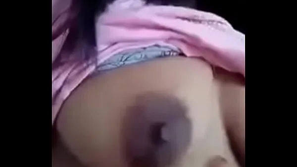 XXX Indian girl showing her boobs with dark juicy areola and nipples mega Movies