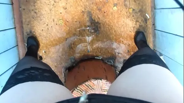 XXX I like to piss in public places, amateur fetish compilation and a lot of urine mega Movies