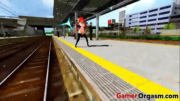 XXX Fancy 3D Hentai Dance Game Outdoors megaelokuvaa