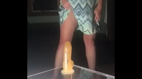 XXX Amateur Wife Removes Dress And Rides Her Suction Cup Dildo megafilmek