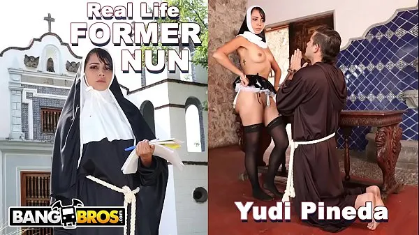 XXX BANGBROS - Blasphemous Ex Catholic Nun Yudi Pineda Commits Unholy Act megafilms