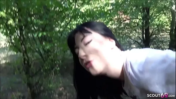 XXX Big Dick Refugee Fuck German College Teen Public in Forest mega Movies