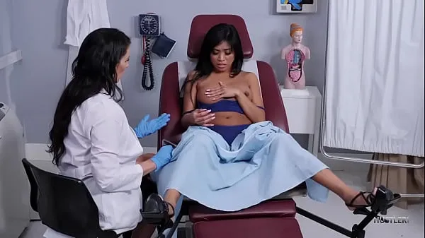 XXX Lesbian MILF examines Asian patient mega Movies