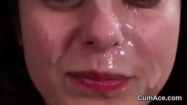 XXX Foxy peach gets sperm load on her face sucking all the semen میگا موویز