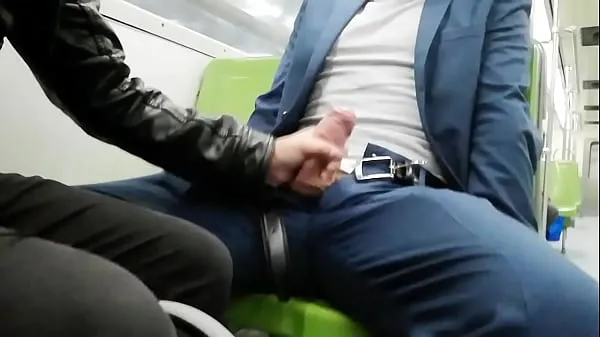 XXX Cruising in the Metro with an embarrassed boy mega Movies