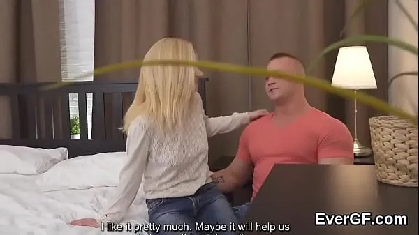 XXX Broke fellow lets peculiar pal to penetrate his girlfriend for cash mega Movies