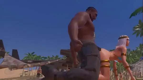 XXX Egypt odalisque hentai having sex with a warrior man in hot hentai / ryona open world game mega filmy