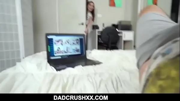 XXX Perv step dad Teaches Teen Skinny step Daughter To Take Cock- Aria Lee megaelokuvaa