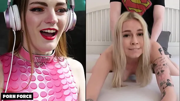 XXX British Big Boobed Porn Commentator Carly Rae Summers Reacts to PLEASE CUM IN ME! - Beautiful Blonde Teenager Mimi Cica Pumped Full Of Cum 3 Times In A Row mega filmy