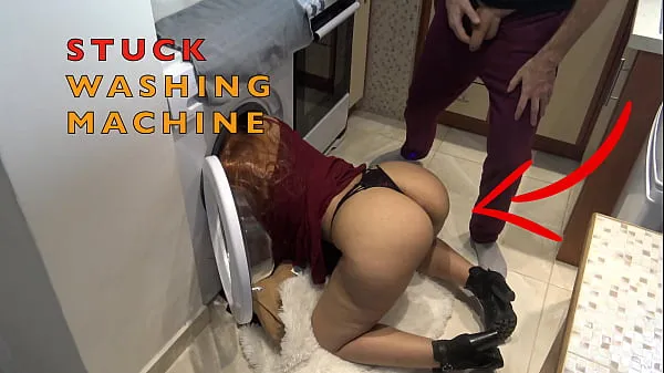 XXX Stupid Maid Stuck in Washing Machine film besar