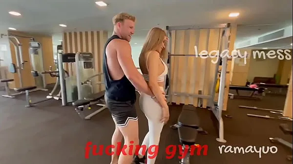 XXX LEGACY MESS: Fucking Exercises with Blonde Whore Shemale Sara , big cock deep anal. P1 megafilmer