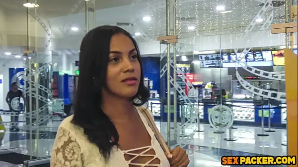 XXX Venezuelan shop owner gets pussy wrecked by hung european tourist mega film