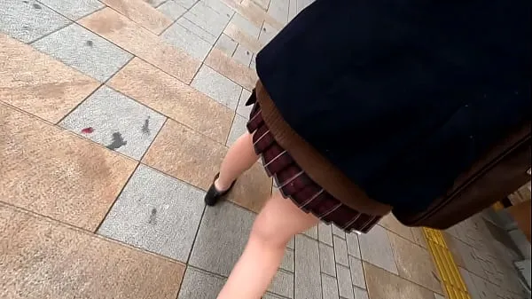 XXX Black Hair Innocent School C-chan @ Shinjuku [Women ● Raw / Uniform / Blazer / Miniskirt / Beautiful Legs / Creampie] Voyeurism Slut ● ● Fuck mega Movies