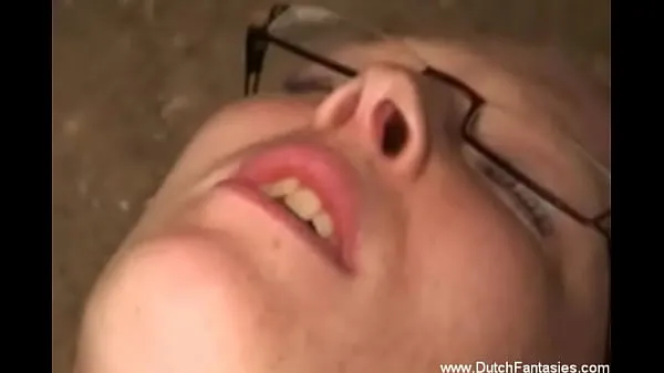 Horny Dutch Lady With Glasses Sex