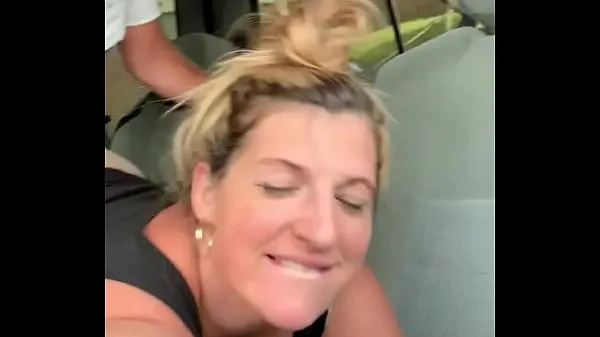 XXX Amateur milf pawg fucks stranger in walmart parking lot in public with big ass and tan lines homemade couple megafilmek
