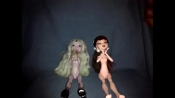 XXX cum on monster high dolls mega Movies