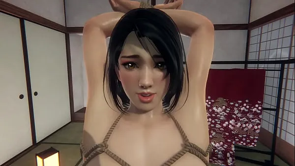 XXX Japanese Woman Gets BDSM FUCKED by Black Man. 3D Hentai mega filmi