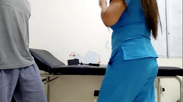 XXX The sex therapy clinic is active!! The doctor falls in love with her patient and asks her for slow, slow sex in the doctor's office. Real porn in the hospital میگا موویز
