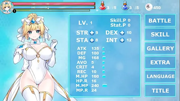 XXX Blonde princess having sex with men in Magical angel fairy princess new 2024 hentai game gameplay megafilmy