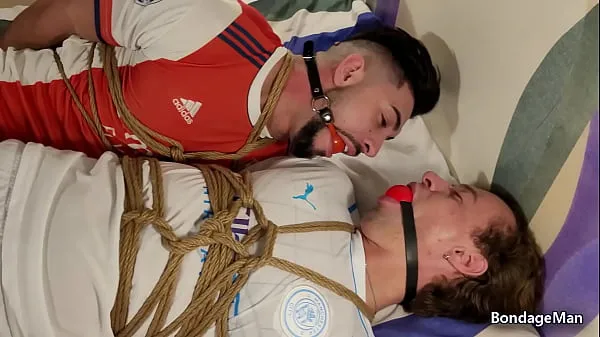 XXX Several brazilian guys bound and gagged from Bondageman now available here in XVideos. Enjoy handsome guys in bondage and struggling and moaning a lot for escape mega Movies